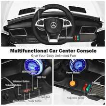 Load image into Gallery viewer, 12V Mercedes Benz GLE Licensed Kids Ride On Car -White