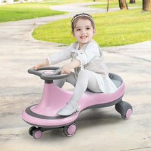 Load image into Gallery viewer, Wiggle Car Ride-on Toy with Flashing Wheels-Pink