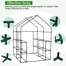 Load image into Gallery viewer, Walk-in Greenhouse 56'' x 56'' x 77'' Gardening with Observation Windows