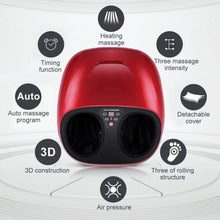 Load image into Gallery viewer, Shiatsu Deep Kneading Foot Massager with Heat Rolling