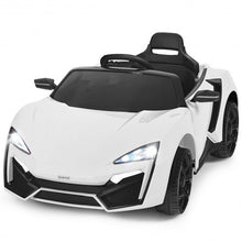 Load image into Gallery viewer, 12V 2.4G RC Electric Vehicle with Lights-White