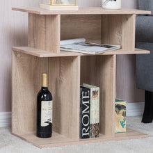 Load image into Gallery viewer, Modern Coffee End Side Table with Storage Shelf