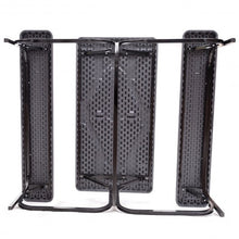 Load image into Gallery viewer, Outdoor Picnic Garden Party Table And Bench Set-Black