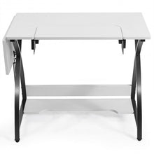 Load image into Gallery viewer, Sewing Craft Table Computer Desk with Adjustable Platform
