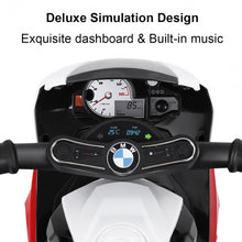 Load image into Gallery viewer, 6V Kids 3 Wheels Riding BMW Licensed Electric Motorcycle-Red
