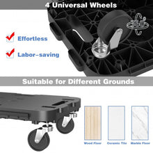 Load image into Gallery viewer, 660lbs Weight Capacity Furniture Dolly with Interlocking System