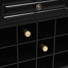 Load image into Gallery viewer, Elegant Classical Multifunctional Wooden Wine Cabinet Table