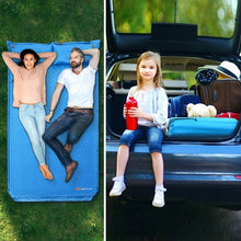 Load image into Gallery viewer, Self-Inflating Camping Outdoor Sleeping Mat with Pillows Bag
