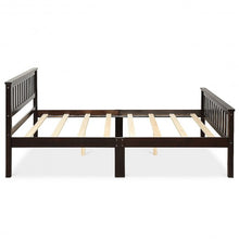 Load image into Gallery viewer, Wood Bed Frame Wood Slats Support Platform Full Size