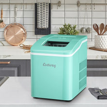 Load image into Gallery viewer, Portable Countertop Ice Maker Machine with Scoop-Green