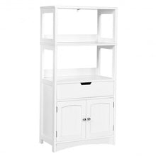 Load image into Gallery viewer, Bathroom Storage Cabinet with Drawer and Shelf Floor Cabinet