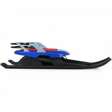 Load image into Gallery viewer, Folding Kids Metal Snow Sled Frost-Resistant w/Pull Rope Snow Slider Seat