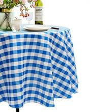 Load image into Gallery viewer, 2 Pcs Stain Resistant and Wrinkle Resistant Table Cloth-Blue