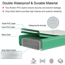 Load image into Gallery viewer, Air Track Inflatable Gymnastics Tumbling Mat with Pump-Green