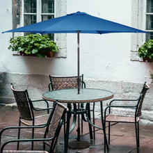 Load image into Gallery viewer, 9 ft Patio Outdoor Umbrella with Crank-Blue