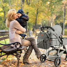 Load image into Gallery viewer, Waterproof Large Diaper Bag Backpack w/ USB Charging