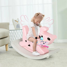Load image into Gallery viewer, Baby Kids Animal Rocking Horse with Music and Lights-Pink