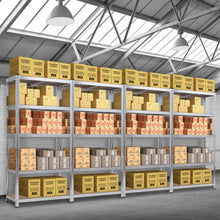 Load image into Gallery viewer, 2 Pcs Storage Shelves Garage Shelving Units Tool Utility Shelves-Silver