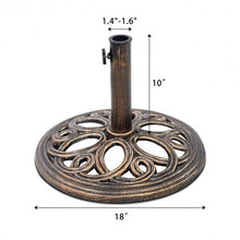 Load image into Gallery viewer, 17 3/4" Round Umbrella Base Stand