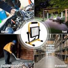 Load image into Gallery viewer, 50W 5000lm LED Portable Outdoor Camping Work Light