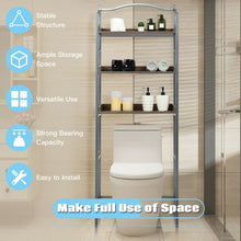 Load image into Gallery viewer, 3-Tier Over-The-Toilet Bathroom Spacesaver Storage Rack