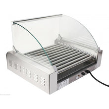 Load image into Gallery viewer, Commercial 30 Hot Dog 11 Roller Grill Cooker Machine