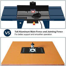 Load image into Gallery viewer, Electric Aluminum Router Table Wood Working Craftsman Tool Benchtop
