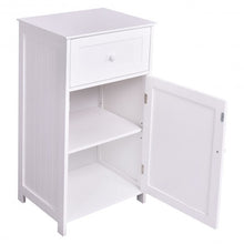 Load image into Gallery viewer, White Storage Cabinet Bathroom Organizer