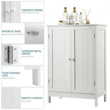 Load image into Gallery viewer, Bathroom Floor Storage Double Door Cupboard Cabinet