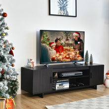 Load image into Gallery viewer, Modern TV Stand Media Entertainment Center for TV's up To 65" w/ Storage Cabinet