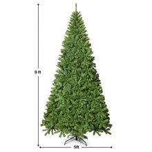 Load image into Gallery viewer, 9Ft Unlit Hinged PVC Artificial Christmas Tree