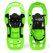 Load image into Gallery viewer, 17" Lightweight Snowshoes w/ Bag Anti Slip-Green