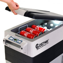Load image into Gallery viewer, 55-Quarts Portable Thermoelectric Electric Car Cooler Refrigerator for Beverage