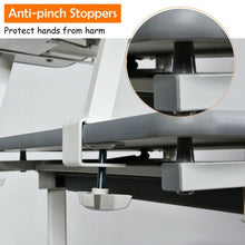 Load image into Gallery viewer, Adjustable Children's Study Table with Bookshelf & Tilted Desktop