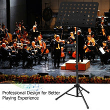 Load image into Gallery viewer, Adjustable Music Stand with Clip Holder and Carry Bag