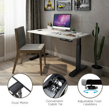 Load image into Gallery viewer, Adjustable Electric Stand with Controller-Black