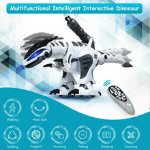 Load image into Gallery viewer, Kids Intelligent Interactive Remote Controller Robot Dinosaur-Black
