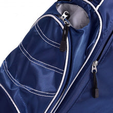 Load image into Gallery viewer, Golf Stand Cart Bag w/ 4 Way Divider Carry Organizer Pockets-Blue