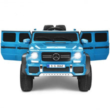 Load image into Gallery viewer, 12V Licensed Mercedes-Benz Kids Ride On Car-Navy