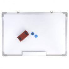 Load image into Gallery viewer, 24"x16" Single Side Magnetic Writing Whiteboard Dry Erase Board Office W/ Eraser