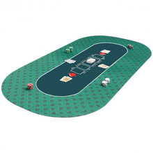 Load image into Gallery viewer, 71" x 36" Portable Poker Table Top with Carrying Bag