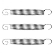 Load image into Gallery viewer, 20 pcs 7" Heavy-Duty Galvanized Steel Trampoline Springs Replacement Kit-Silver