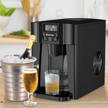 Load image into Gallery viewer, 2-In-1 Ice Maker Water Dispenser 36lbs/24H LCD Display-Black