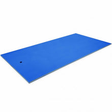Load image into Gallery viewer, 12’ x 6’ 3 Layer Floating Water Pad-Blue