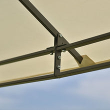 Load image into Gallery viewer, 10' x 10' Garden Square Gazebo Canopy Tent Shelter Awning-Beige