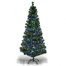 Load image into Gallery viewer, 3' / 4' / 5' / 6' Fiber Optic Artificial PVC Christmas Tree-6'
