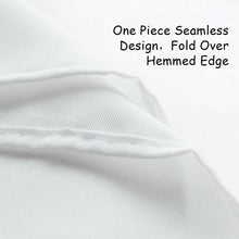 Load image into Gallery viewer, 10 pcs 90" Home Restaurant Polyester Round Tablecloth