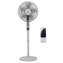 Load image into Gallery viewer, 15" 5 Blades 3 Mode Height Adjustable Remote Control Pedestal Fan