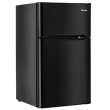 Load image into Gallery viewer, 3.2 cu ft. Compact Stainless Steel Refrigerator-Black
