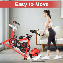 Load image into Gallery viewer, Exercise Cycling Bike with Stationary Belt Drive Indoor for Gym Home